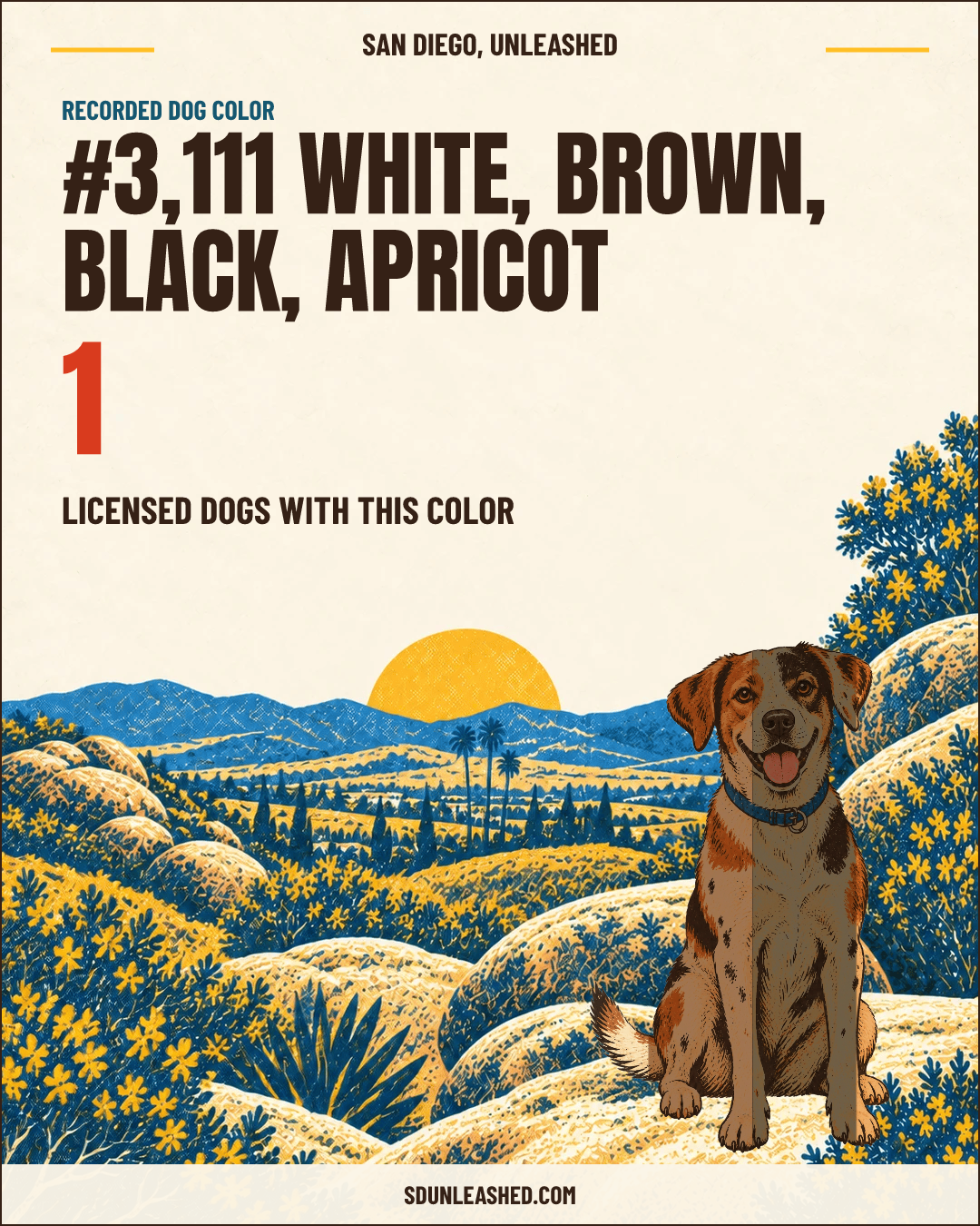 White, Brown, Black, Apricot share card