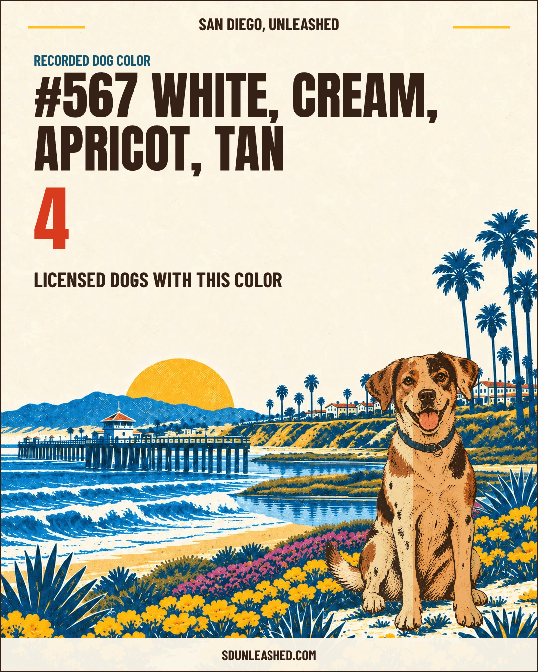 White, Cream, Apricot, Tan share card