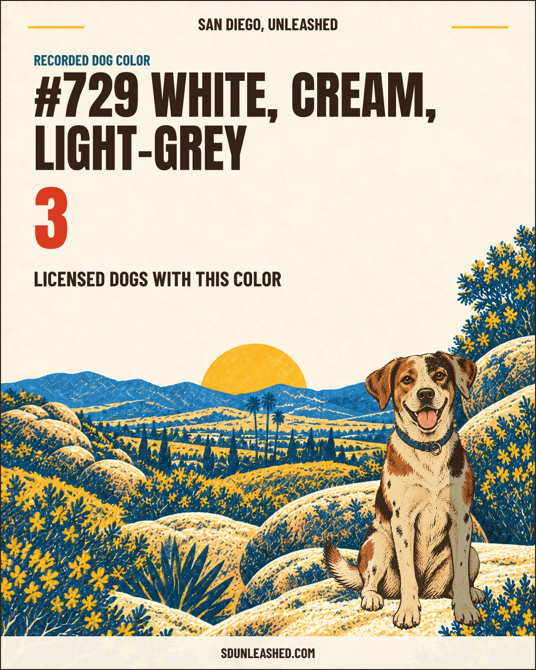 White, Cream, Light-grey share card