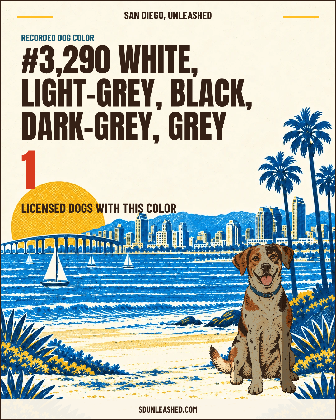 White, Light-grey, Black, Dark-grey, Grey share card