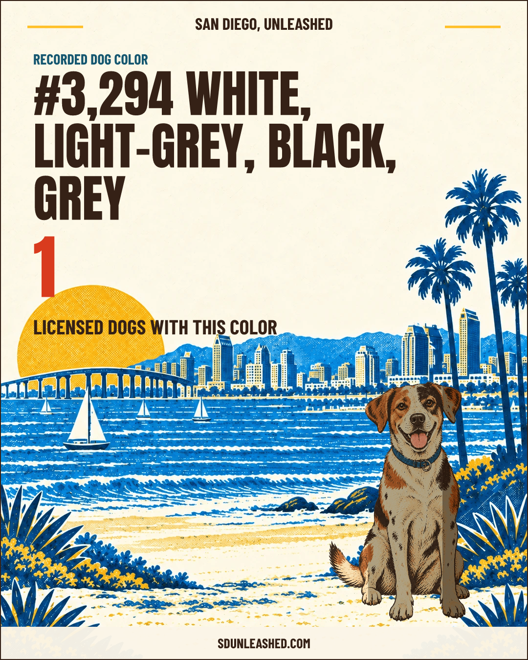 White, Light-grey, Black, Grey share card