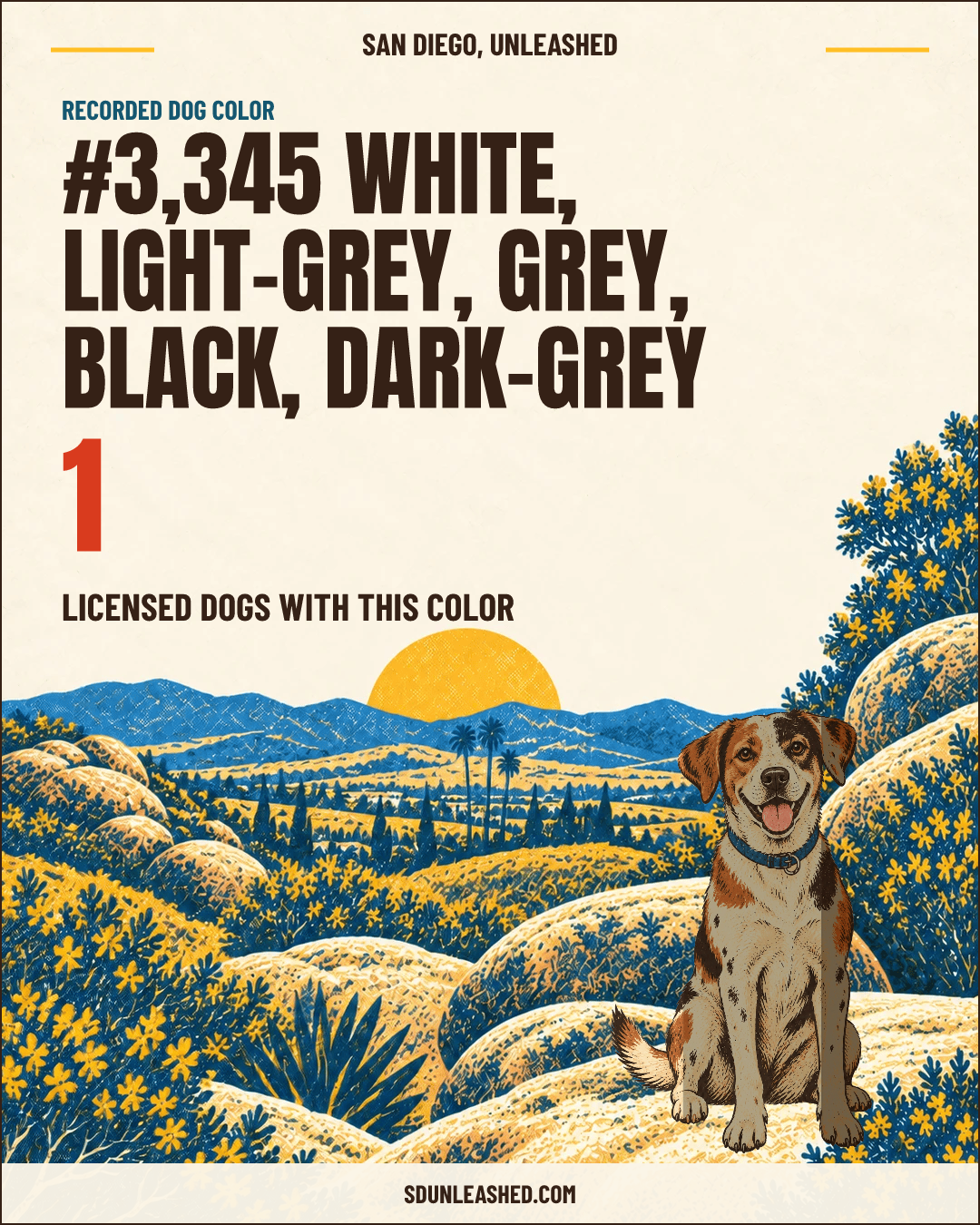 White, Light-grey, Grey, Black, Dark-grey share card