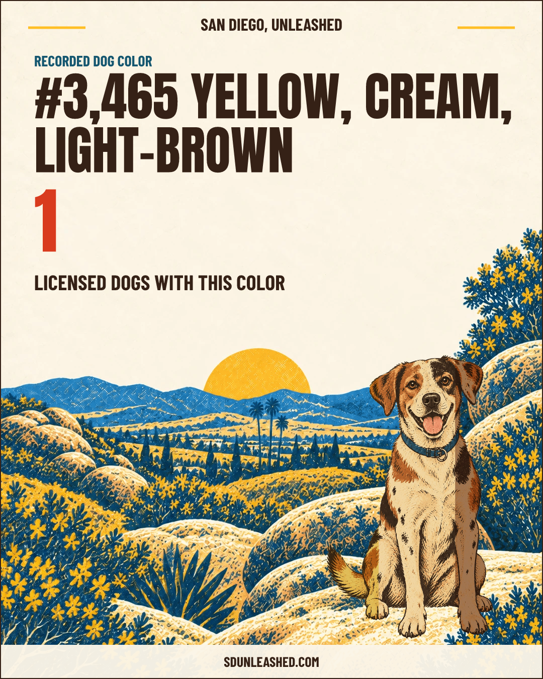 Yellow, Cream, Light-brown share card