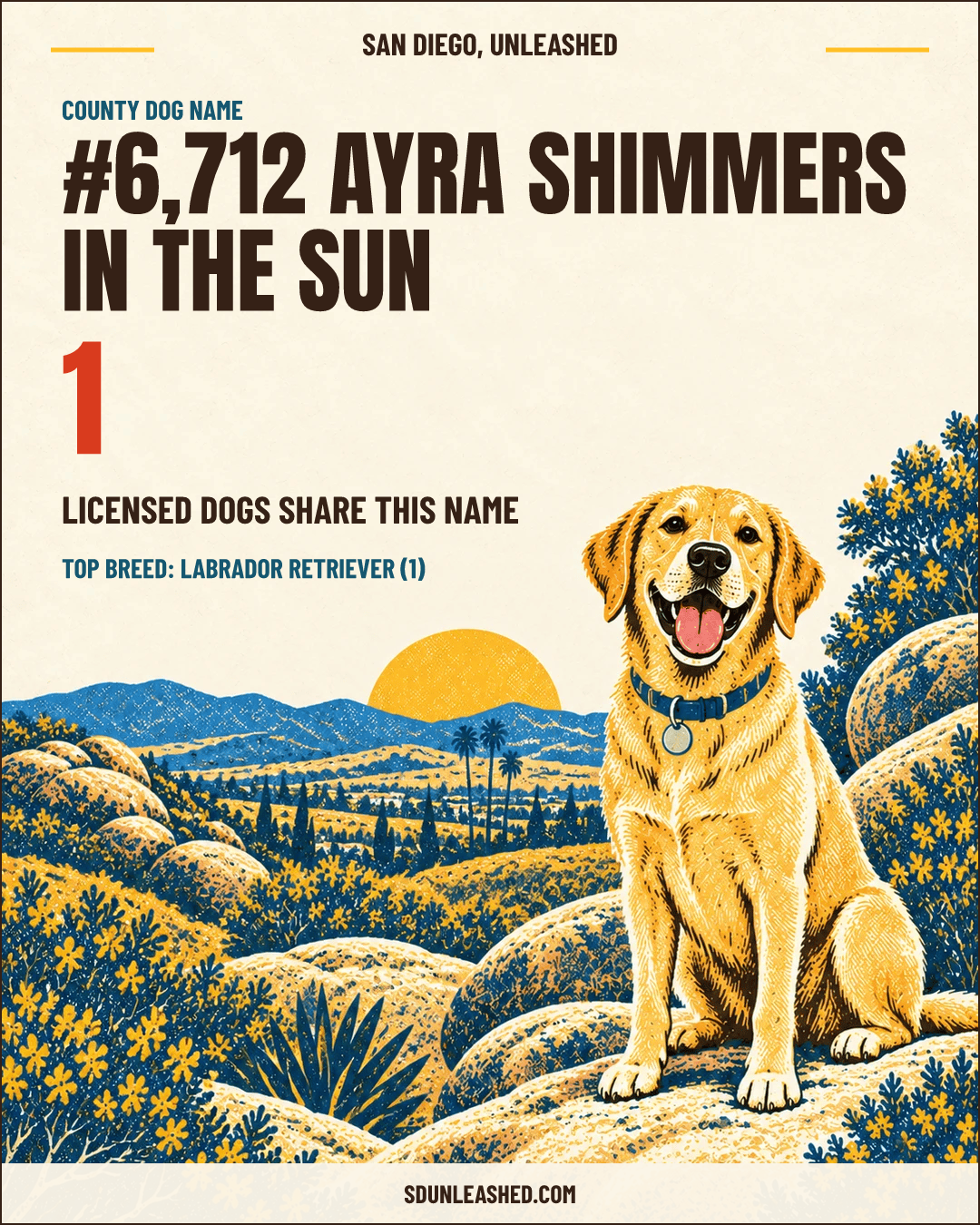 Ayra Shimmers In The Sun share card