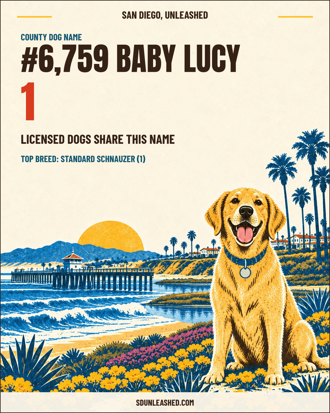 Baby Lucy share card