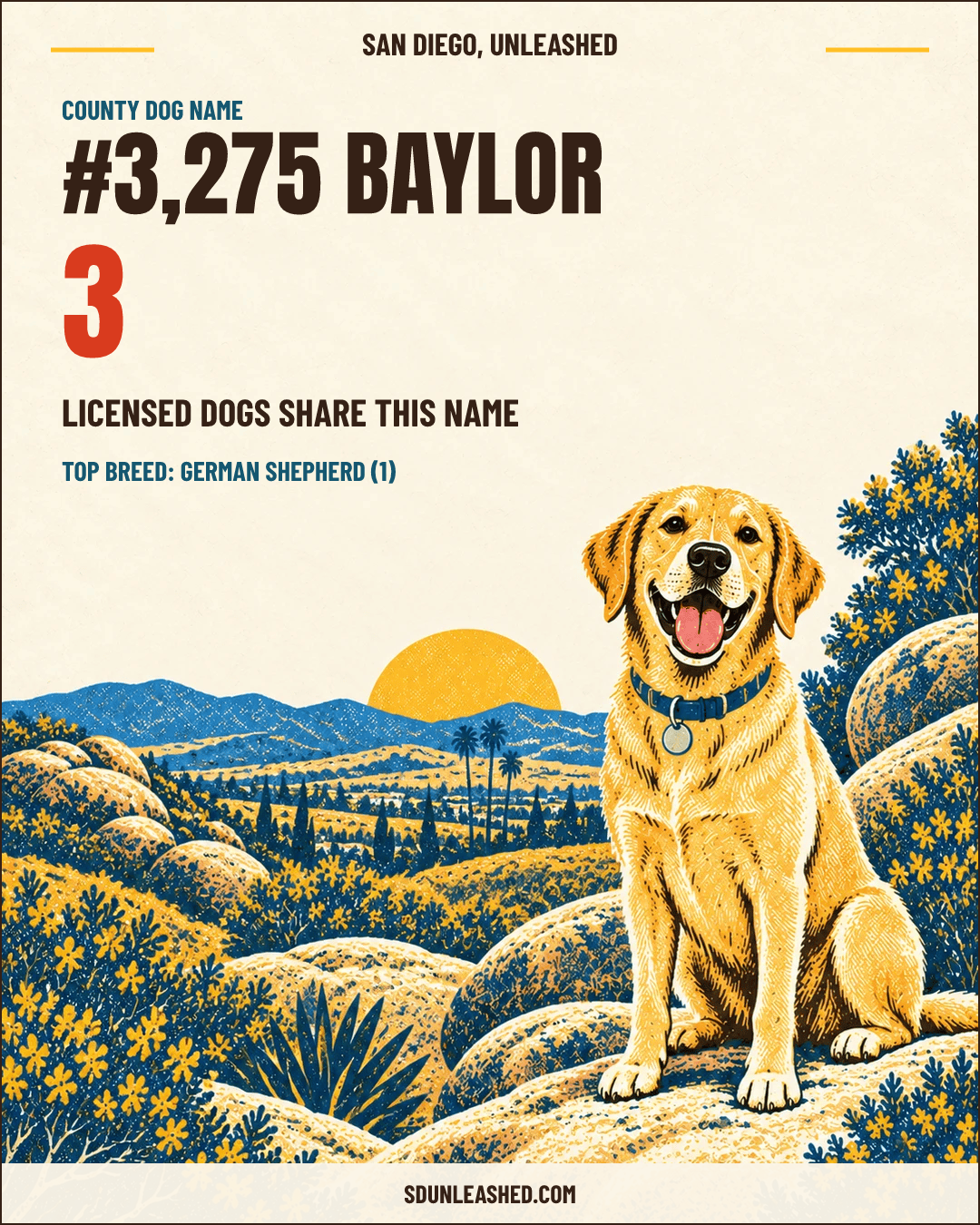 Baylor share card