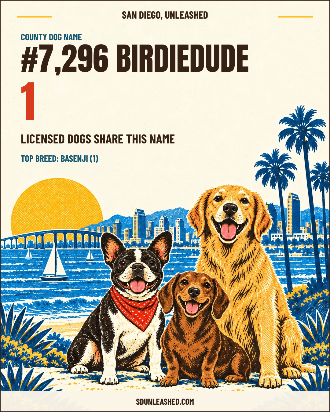 Birdiedude share card