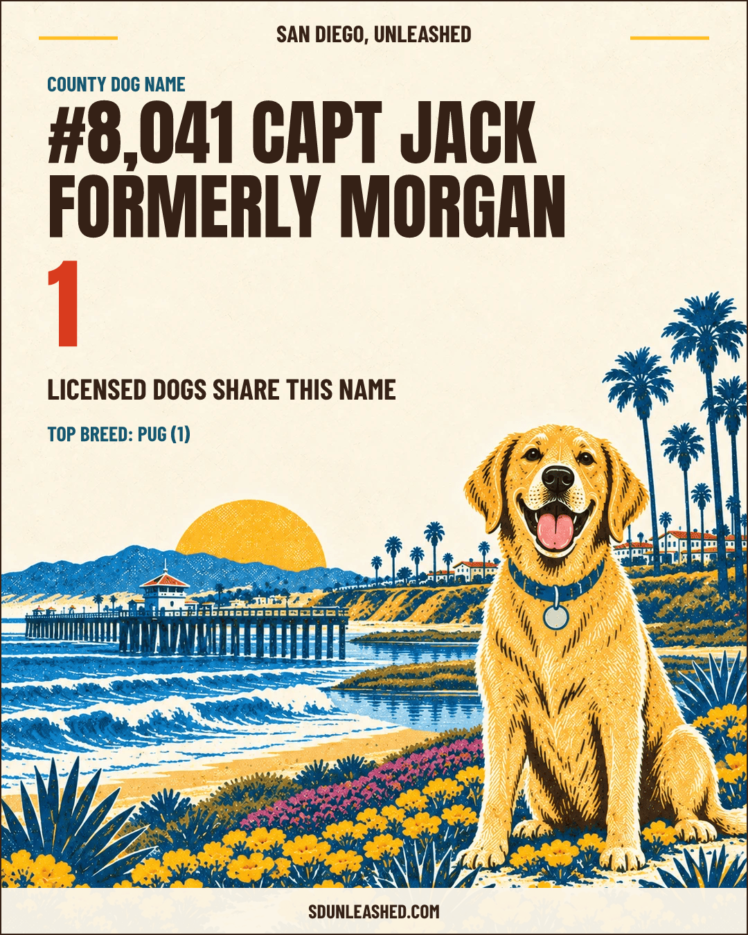 Capt Jack formerly Morgan share card
