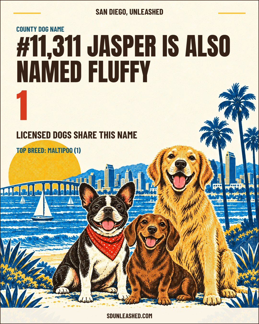 Jasper is also named fluffy share card