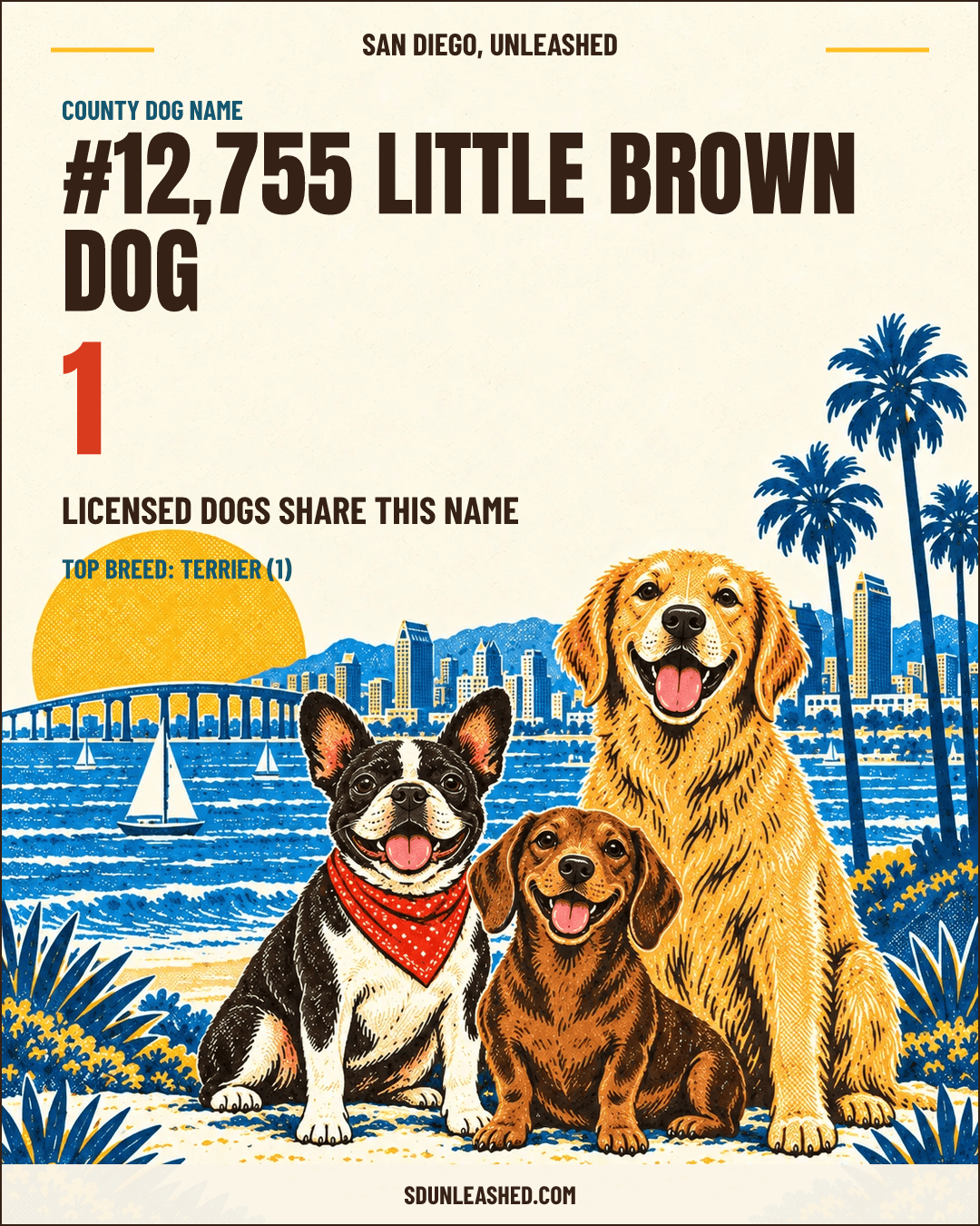 Little Brown Dog share card