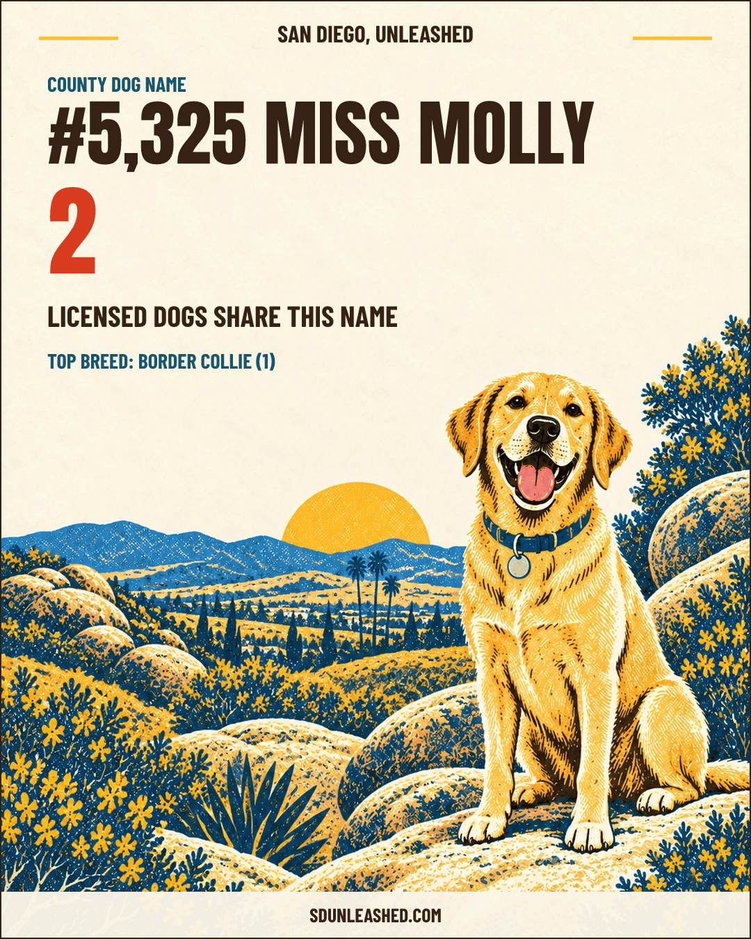 Miss Molly share card