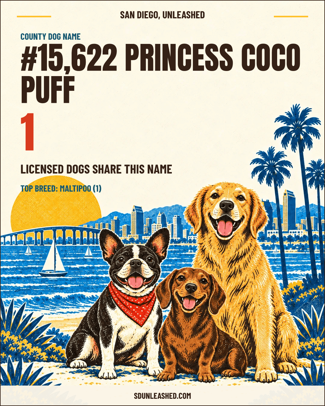 Princess Coco Puff share card