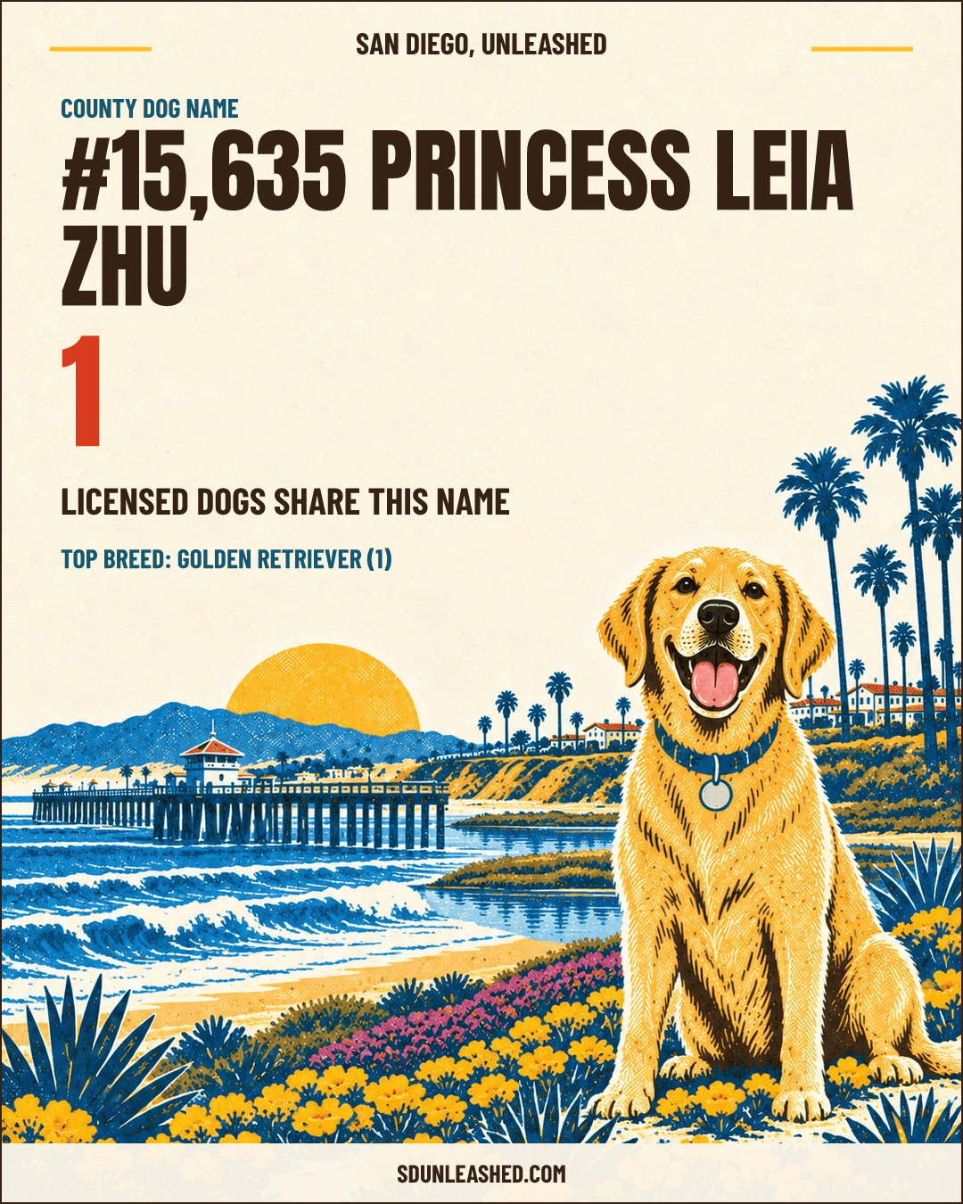 Princess Leia Zhu share card