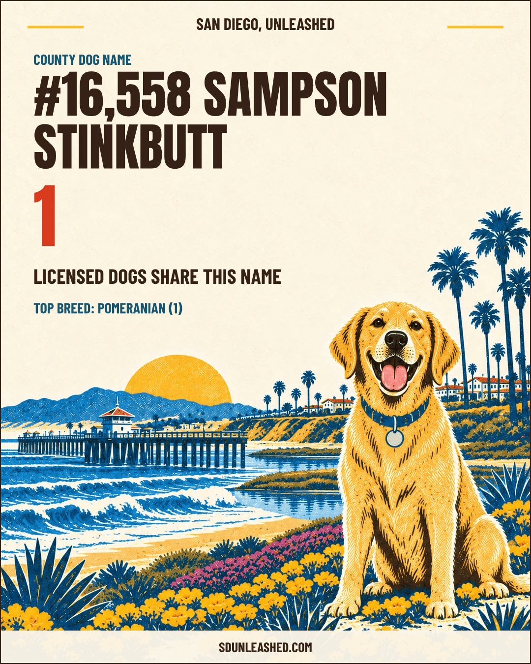 Sampson Stinkbutt share card