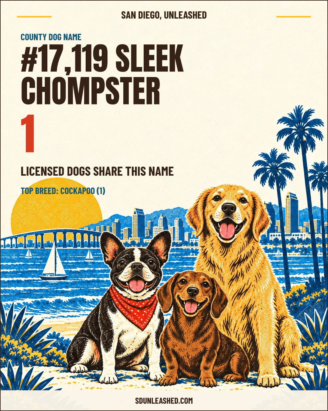 Sleek Chompster share card