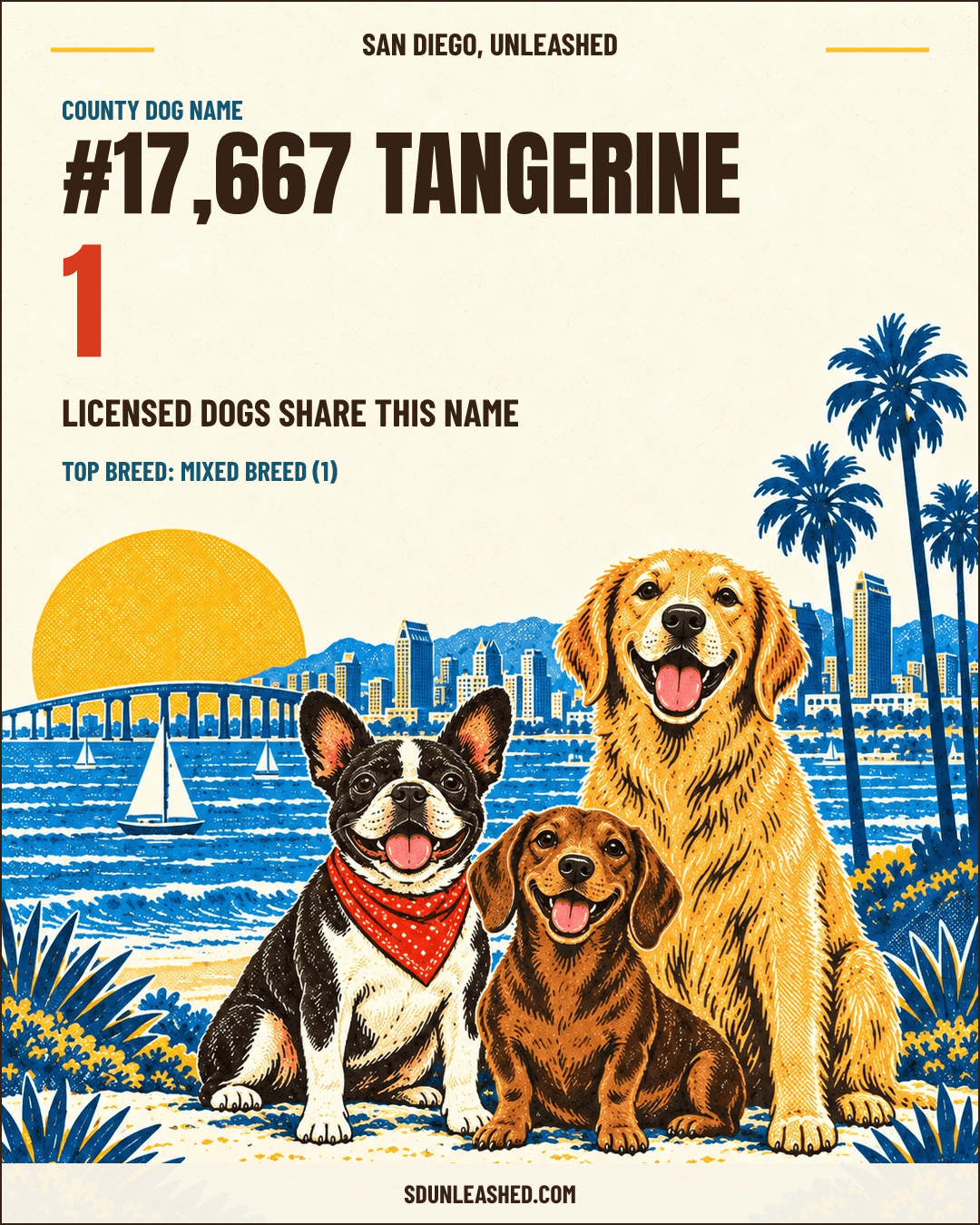 Tangerine share card