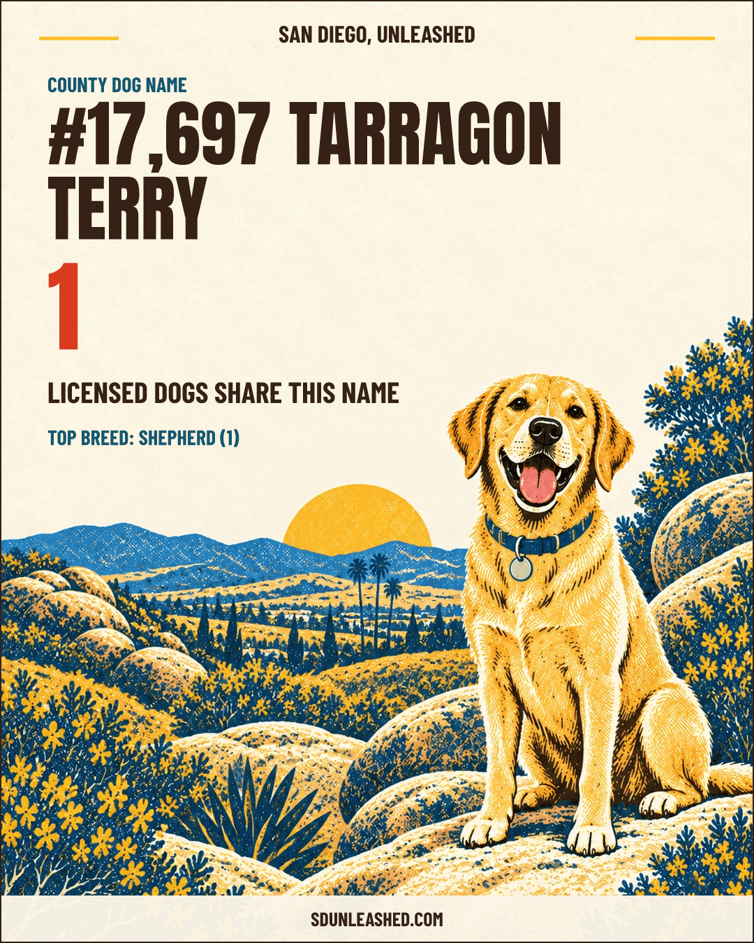 Tarragon Terry share card