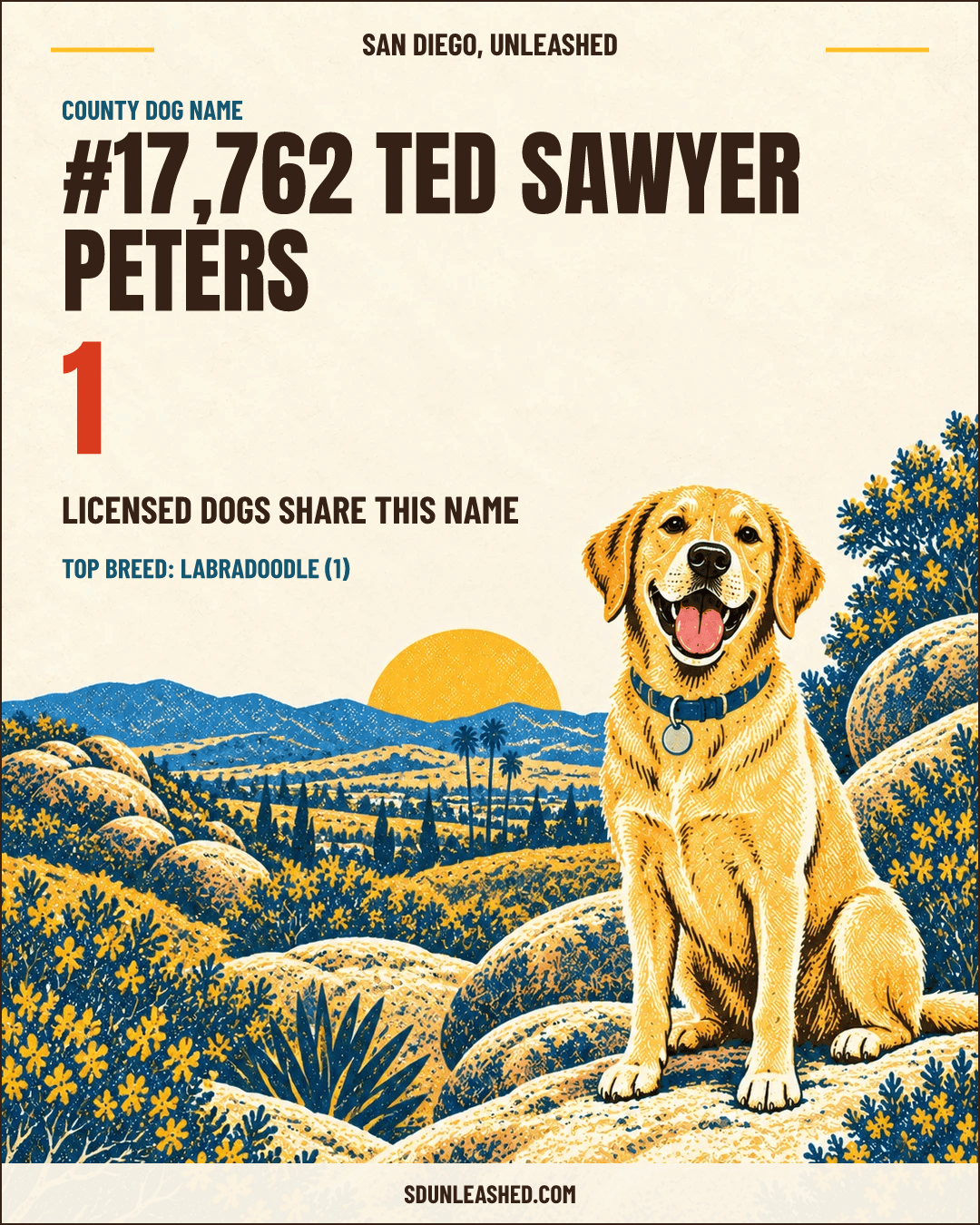 Ted Sawyer Peters share card