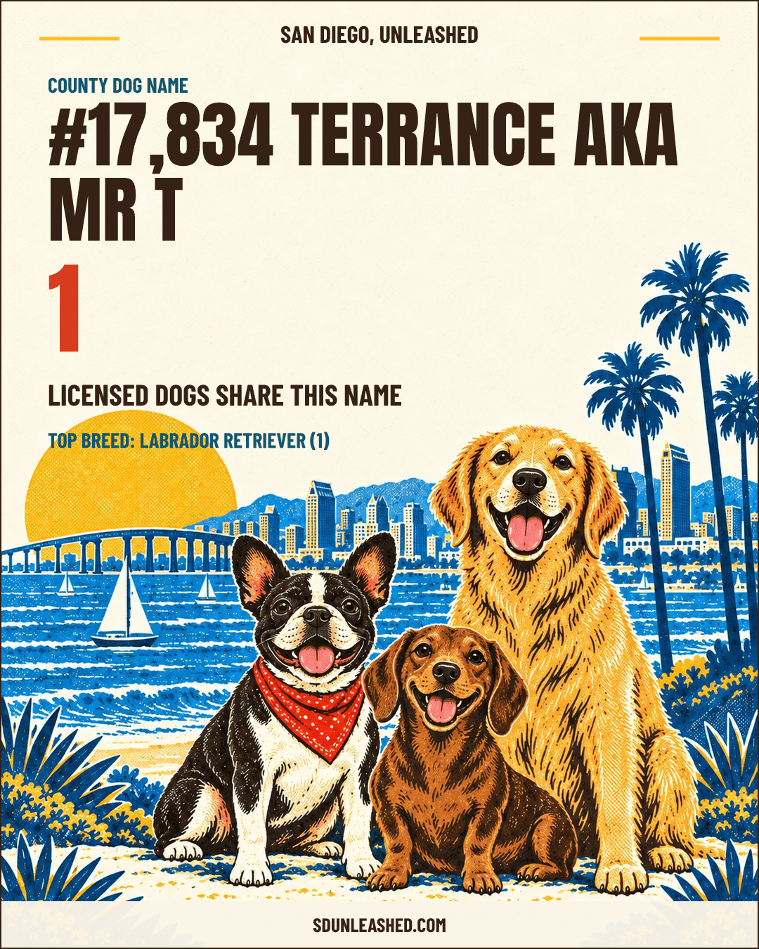 Terrance aka Mr T share card